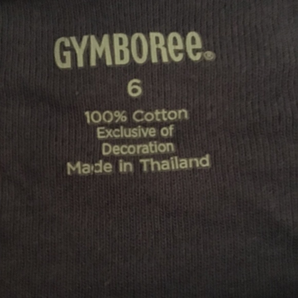 Gymboree:  Peace, love, and music long sleeve shirt - Size:6 - Picture 2 of 3